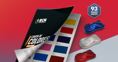 Nueva Carta de Colores RCN Custom Paints